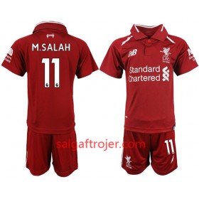 Liverpool Fodboldtrøjer M.SALAH 11 Børn Hjemmebanesæt 2018/19 Kort ærmer